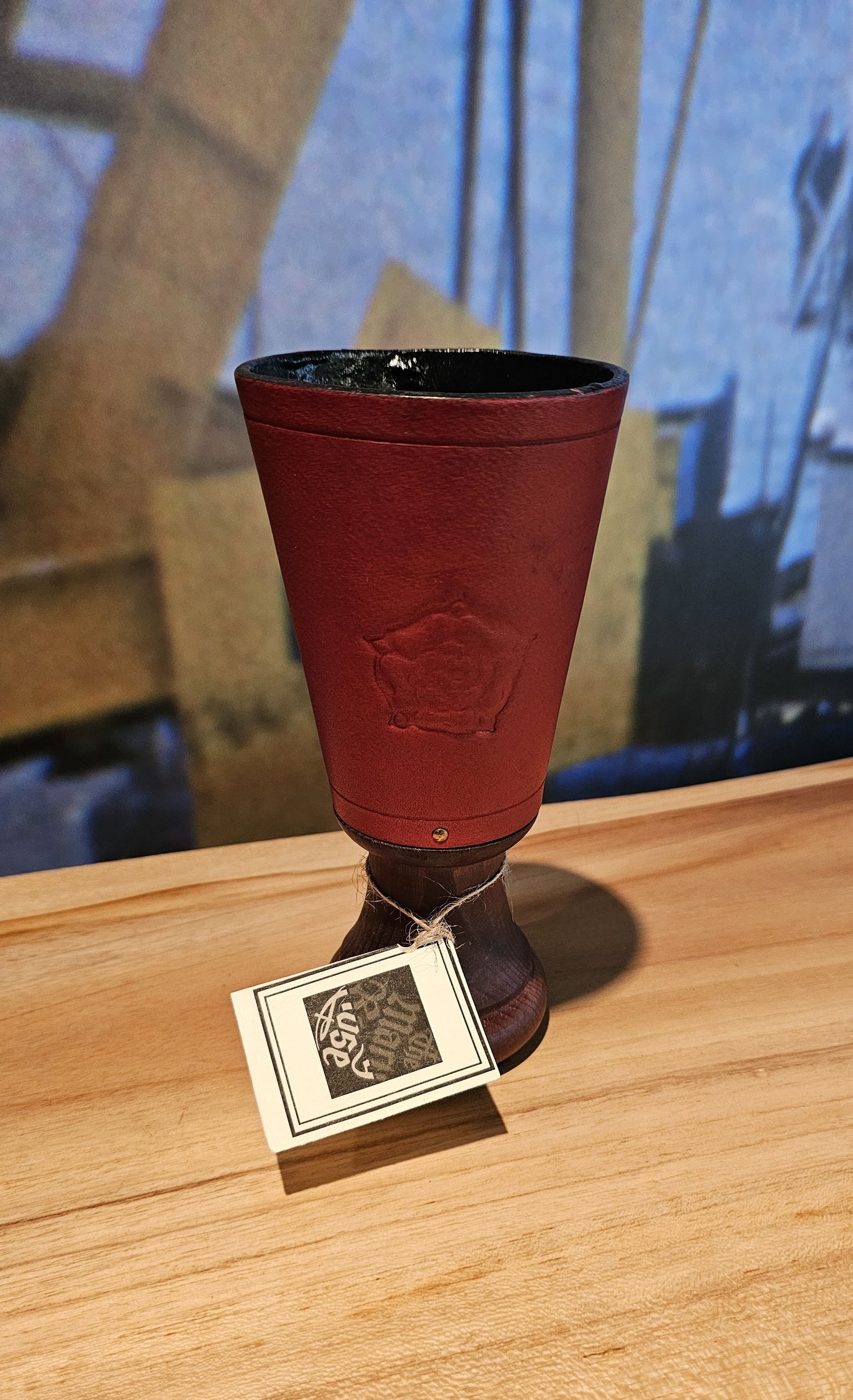 Leather Goblet