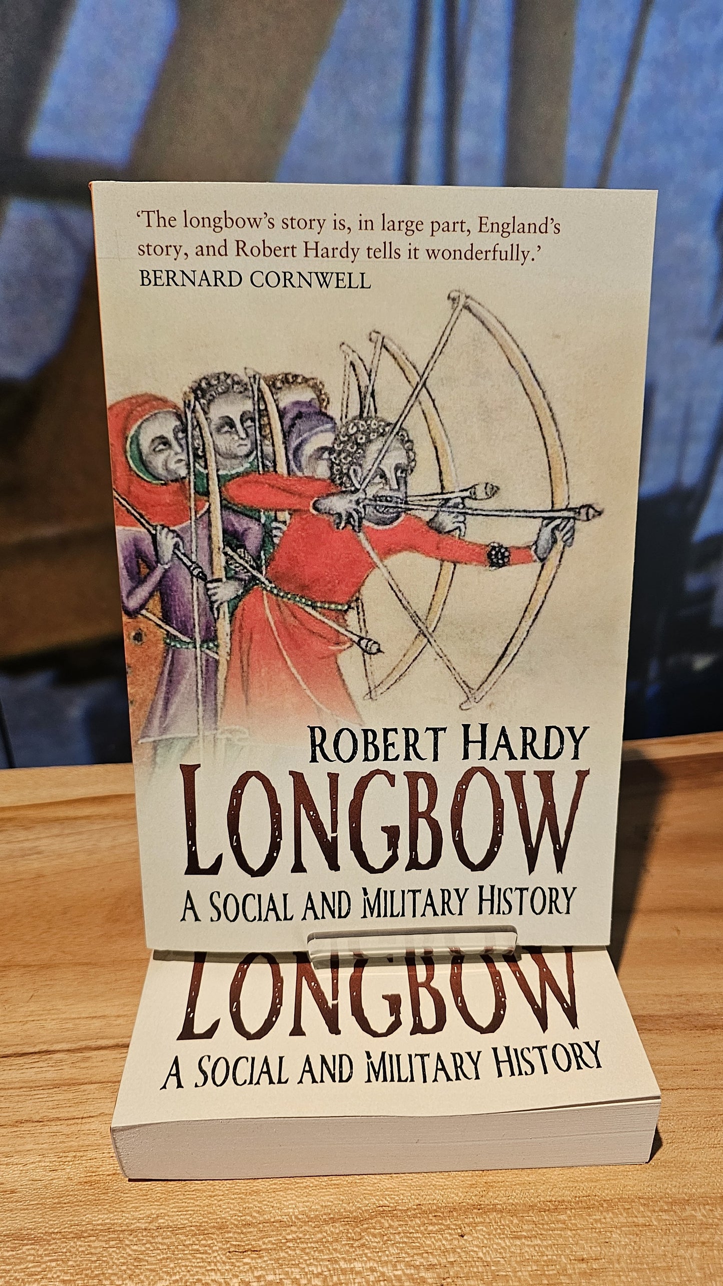 Longbow book by Robert Hardy