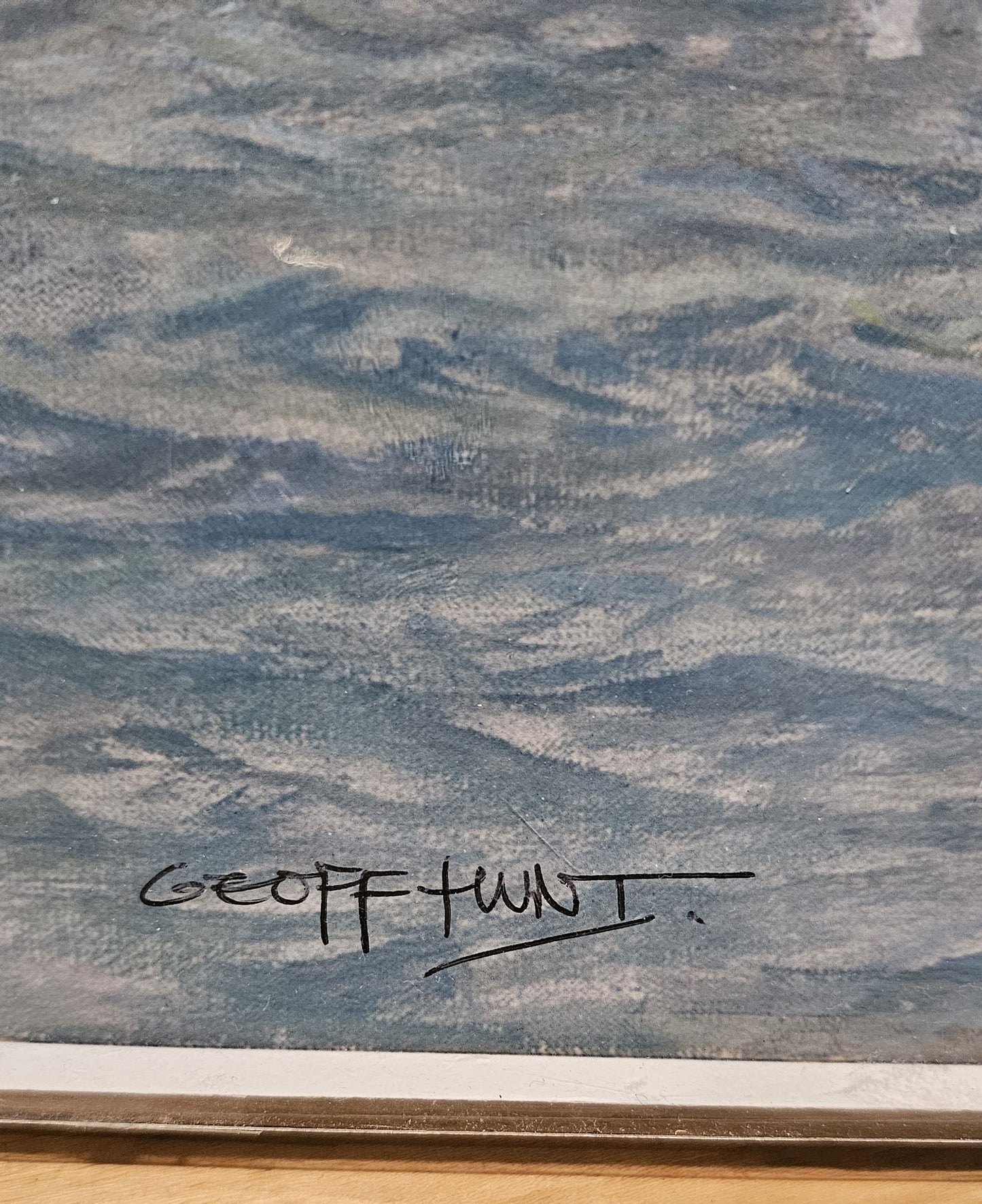 A3 Geoff Hunt - Mary Rose Sinking Signed Print