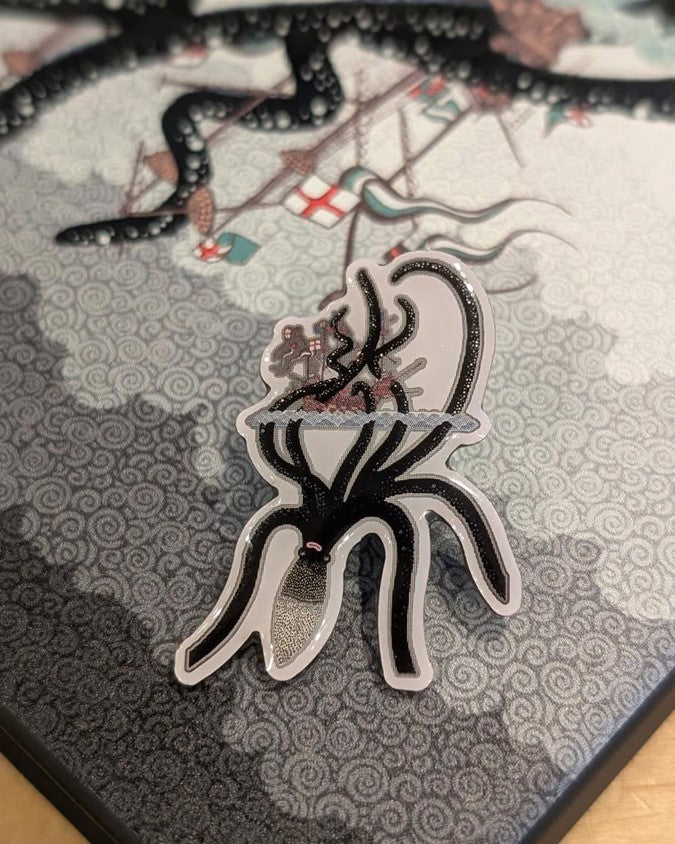 Kraken and the Mary Rose - A Rational Explanation - Metal Pin Badge